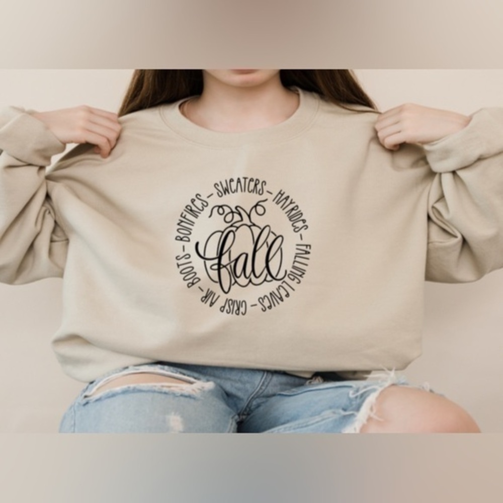 Fall Circle Crewneck